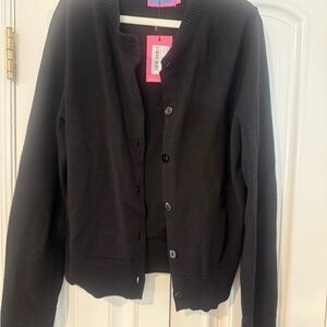 Edikted Black Women's Cardigan Sweater- NWT